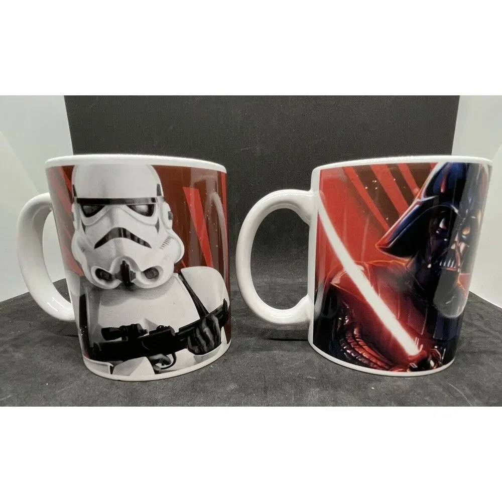 Star Wars Darth‎ Vader/Stormtrooper Coffee/Tea Mugs Galerie Collectible Set Of 2